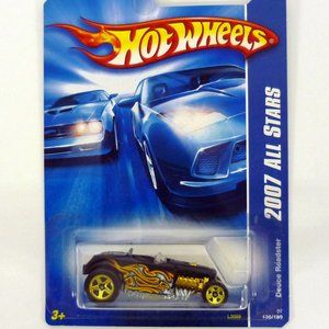 Hot Wheels Deuce Roadster #136/180 All Stars Black Die-Cast Car 2007